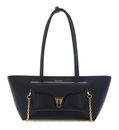 COCCINELLE Double Beat Grained Leather Handbag Noir