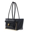 COCCINELLE Double Beat Grained Leather Handbag Noir