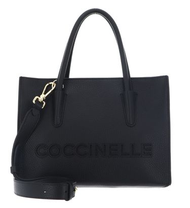 COCCINELLE Myrtha26 Handbag Grained Leather Noir