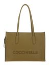 COCCINELLE Myrtha26 Handbag Grained Leather Seagrass COCCINELLE Myrtha26 Handbag Grained Leather Seagrass