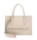 COCCINELLE Myrtha26 Handbag Grained Leather Sandshell COCCINELLE Myrtha26 Handbag Grained Leather Sandshell