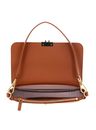 COCCINELLE C-Me Handbag Grained Leather Crab