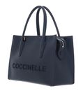 COCCINELLE Myrtha26 Handbag Grained Leather Midnight Blue
