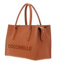 COCCINELLE Myrtha26 Handbag Grained Leather Crab
