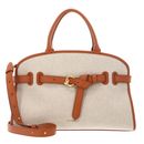 COCCINELLE Sabine Canvas Handbag Natural / Crab