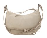 COCCINELLE Fujiko Suede Bi Mini Bag Sandshell / Sandshell