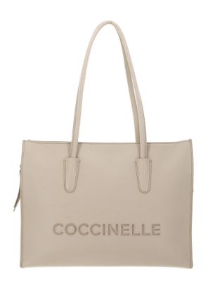 COCCINELLE Myrtha26 Handbag Grained Leather Sandshell