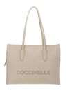 COCCINELLE Myrtha26 Handbag Grained Leather Sandshell