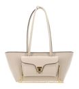COCCINELLE Double Beat Grained Leather Handbag Sandshell COCCINELLE Double Beat Grained Leather Handbag Sandshell