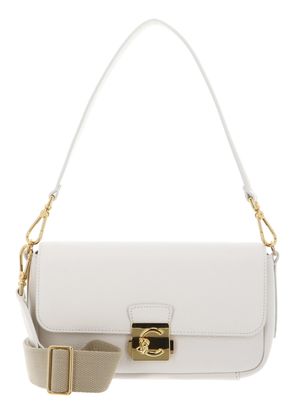 COCCINELLE C-Me Handbag Grained Leather Pearl