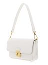 COCCINELLE C-Me Handbag Grained Leather Pearl