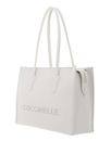 COCCINELLE Myrtha26 Handbag Grained Leather Pearl COCCINELLE Myrtha26 Handbag Grained Leather Pearl