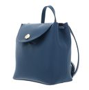 COCCINELLE Nikla Mini Bag Double Grainy Leather Deep Blue / Sandshell