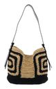 PATRIZIA PEPE Borsa / Bag Black / Natural PATRIZIA PEPE Borsa / Bag Black / Natural