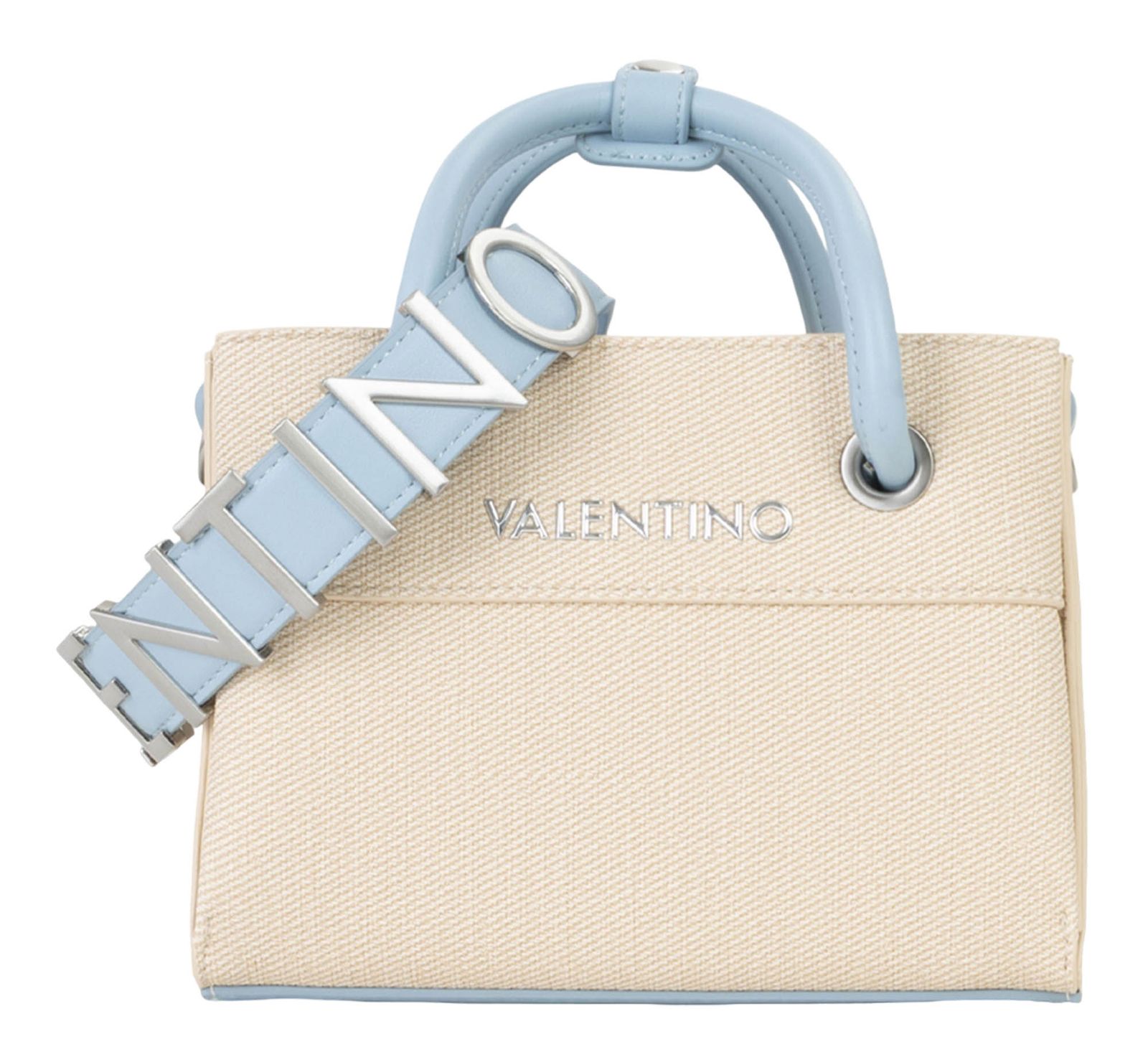 VALENTINO Alexia Summer Shopping Bag Naturale / Avio VALENTINO Alexia Summer Shopping Bag Naturale / Avio
