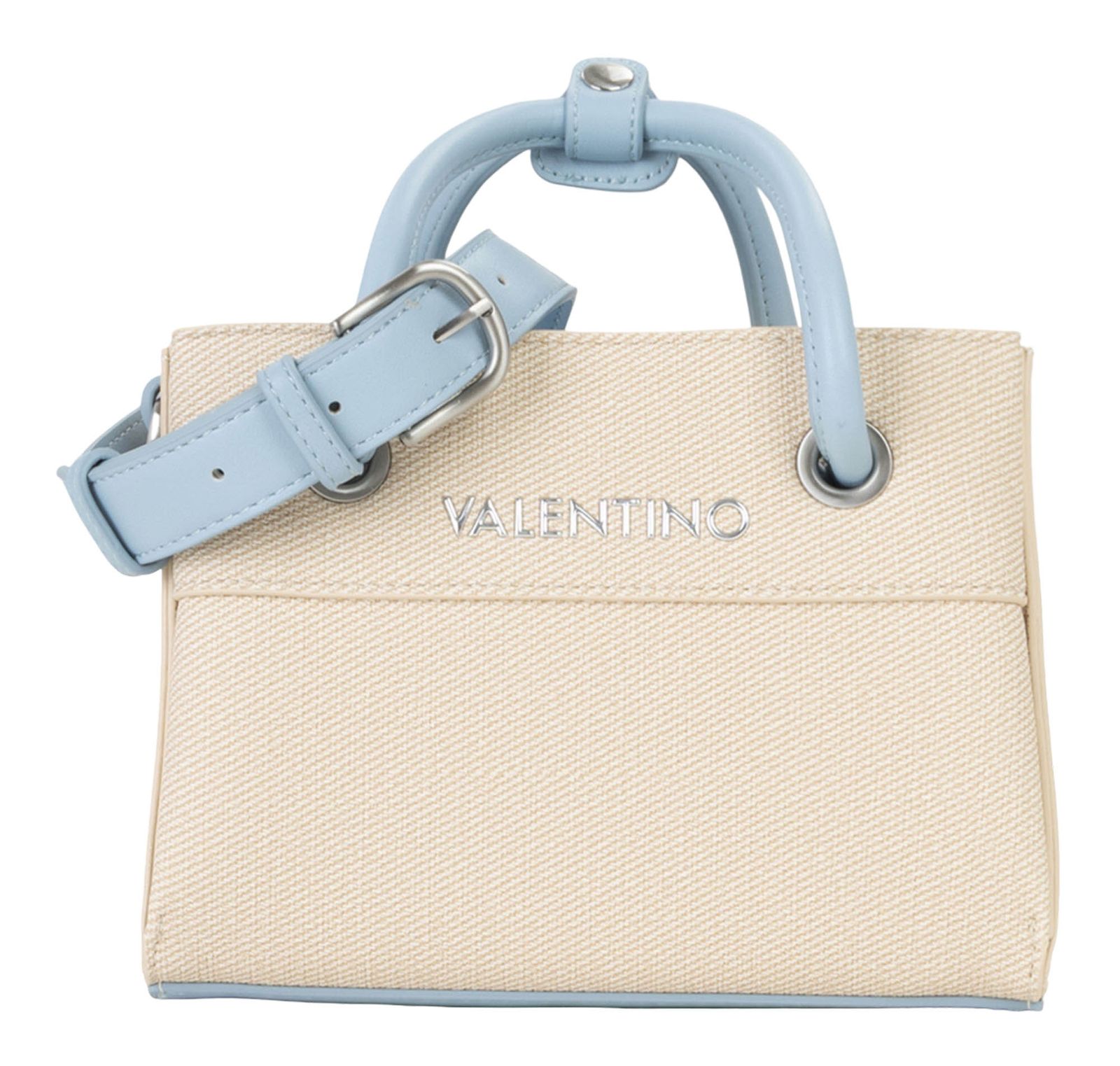 VALENTINO Alexia Summer Shopping Bag Naturale / Avio