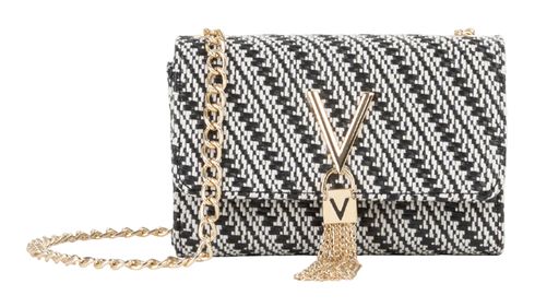 VALENTINO Divina Summer Flap Bag Nero / Multicolor