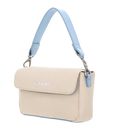 VALENTINO Alexia Summer Flap Bag Naturale / Avio