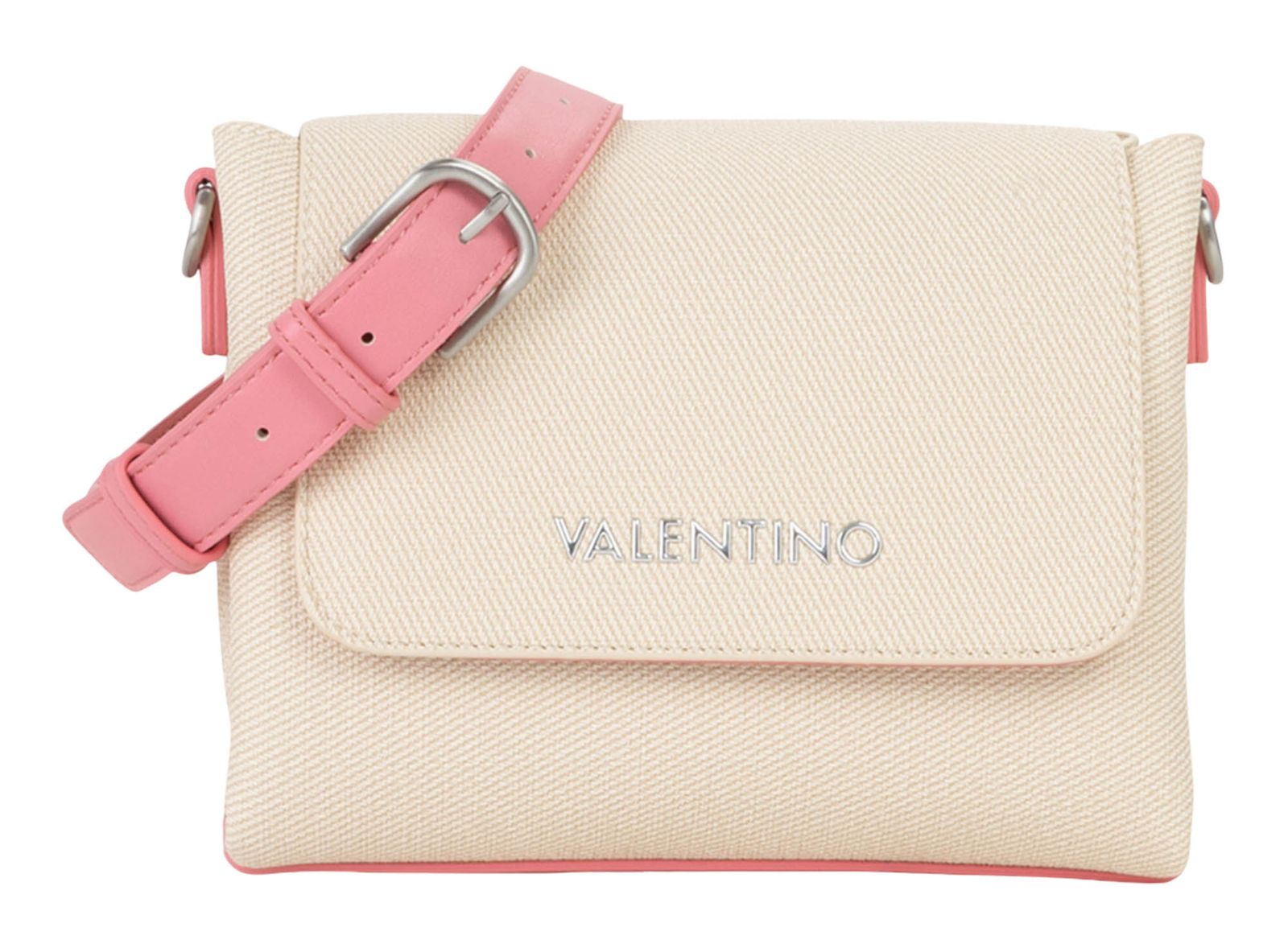 VALENTINO Alexia Summer Flap Bag Nat / Rosa