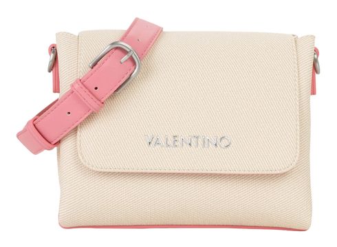 VALENTINO Alexia Summer Flap Bag Nat / Rosa VALENTINO Alexia Summer Flap Bag Nat / Rosa