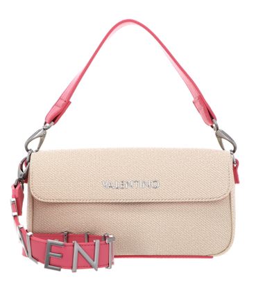 VALENTINO Alexia Summer Flap Bag Nat / Rosa