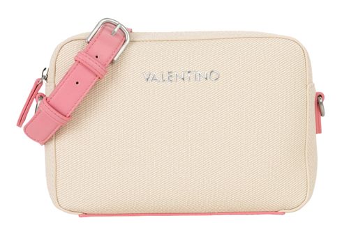 VALENTINO Alexia Summer Flap Bag Nat / Rosa