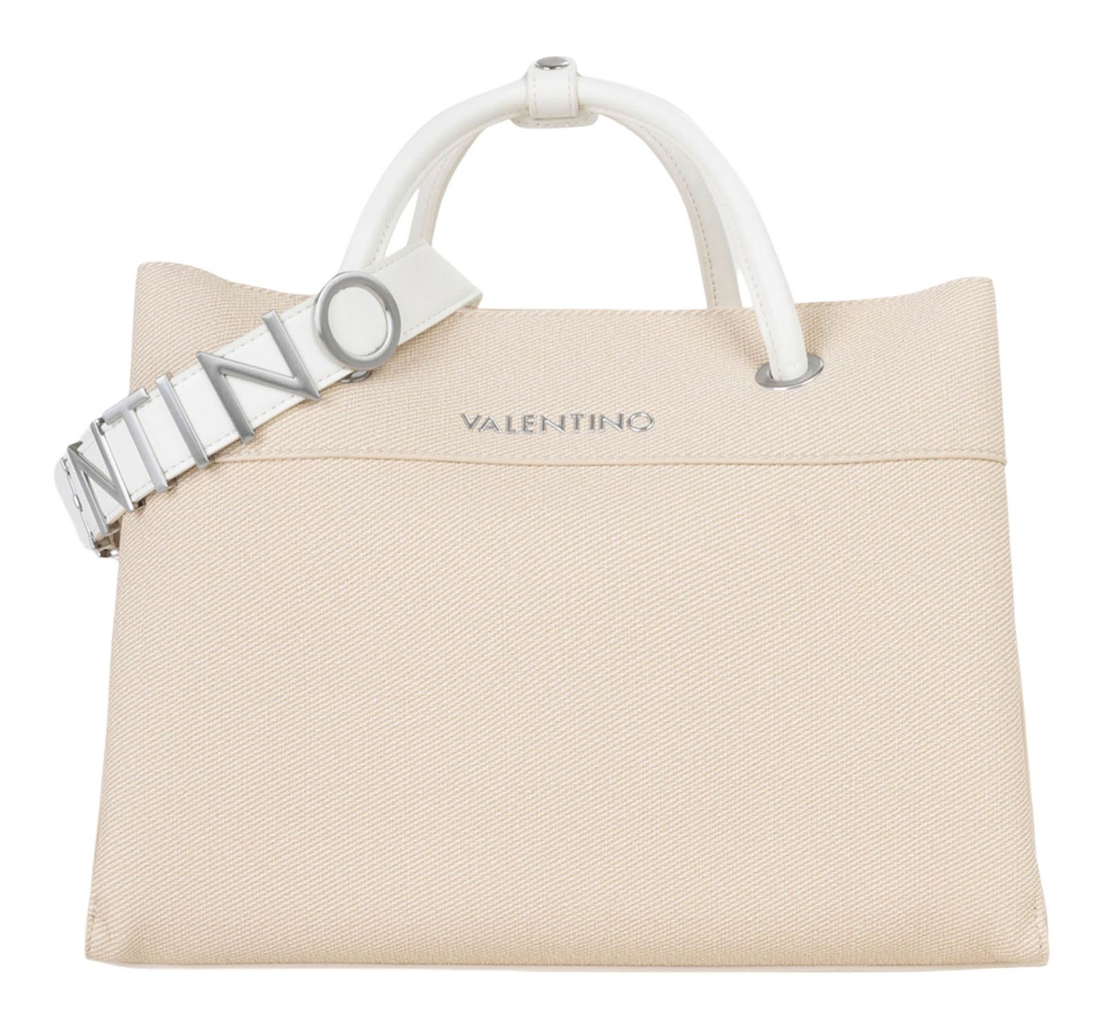 VALENTINO Alexia Summer Shopping Bag Nat / Creamwhite VALENTINO Alexia Summer Shopping Bag Nat / Creamwhite