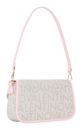 VALENTINO Regina Re Flap Bag Beige / Rosa