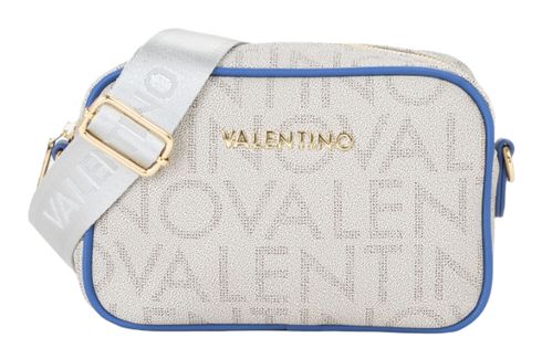 VALENTINO Regina Re Camera Bag Beige / Blu VALENTINO Regina Re Camera Bag Beige / Blu