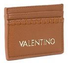 VALENTINO Aleksandra Credit Card Case Cuoio