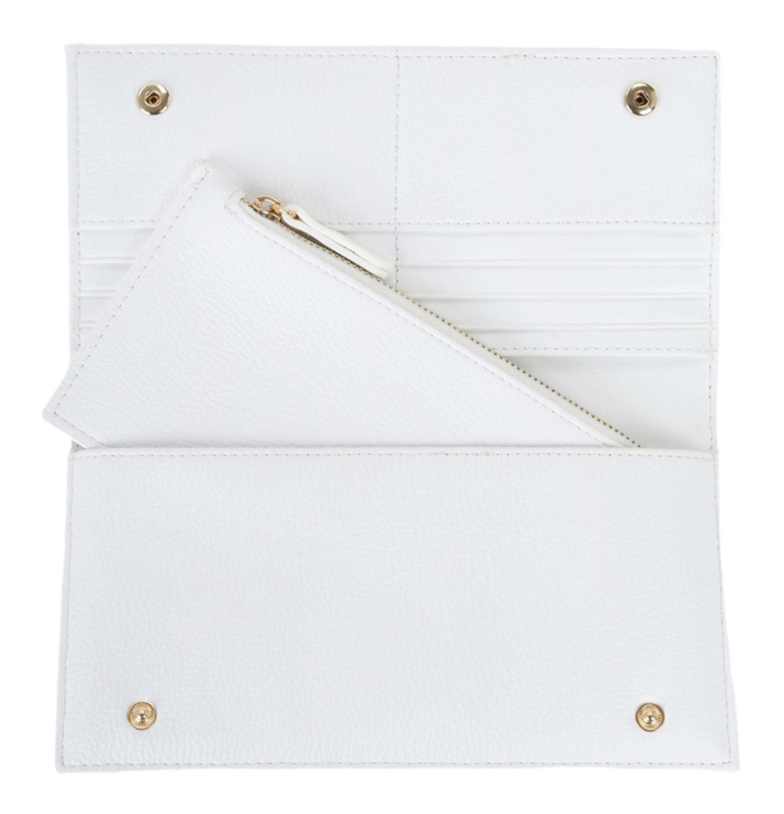 VALENTINO Aleksandra Card Case Creme White VALENTINO Aleksandra Card Case Creme White