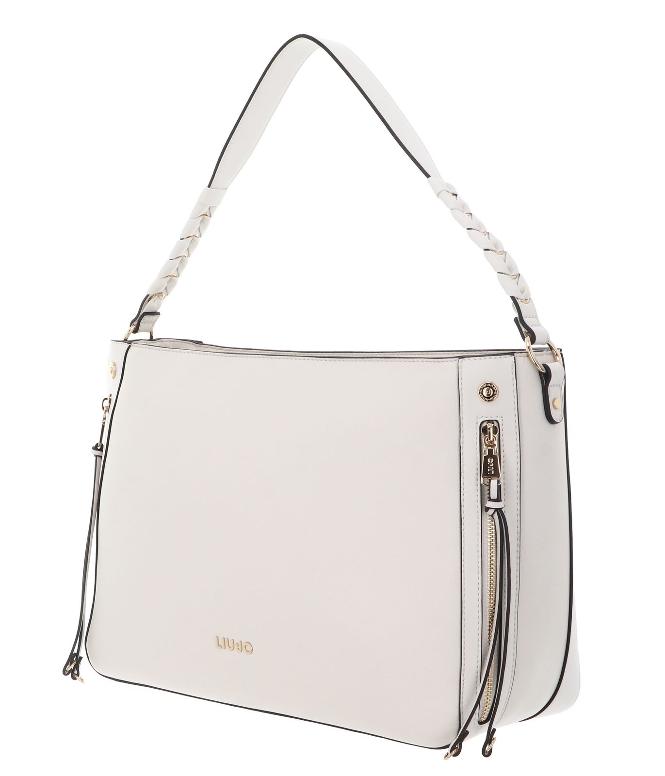 LIU JO Gihen Hobo Handbag M Cream LIU JO Gihen Hobo Handbag M Cream