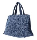 LIU JO Tote Bag L Denim Blue Animalier