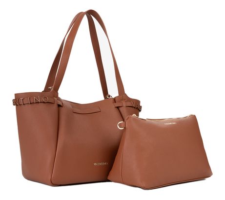 VALENTINO Medea Shopping Bag Cuoio