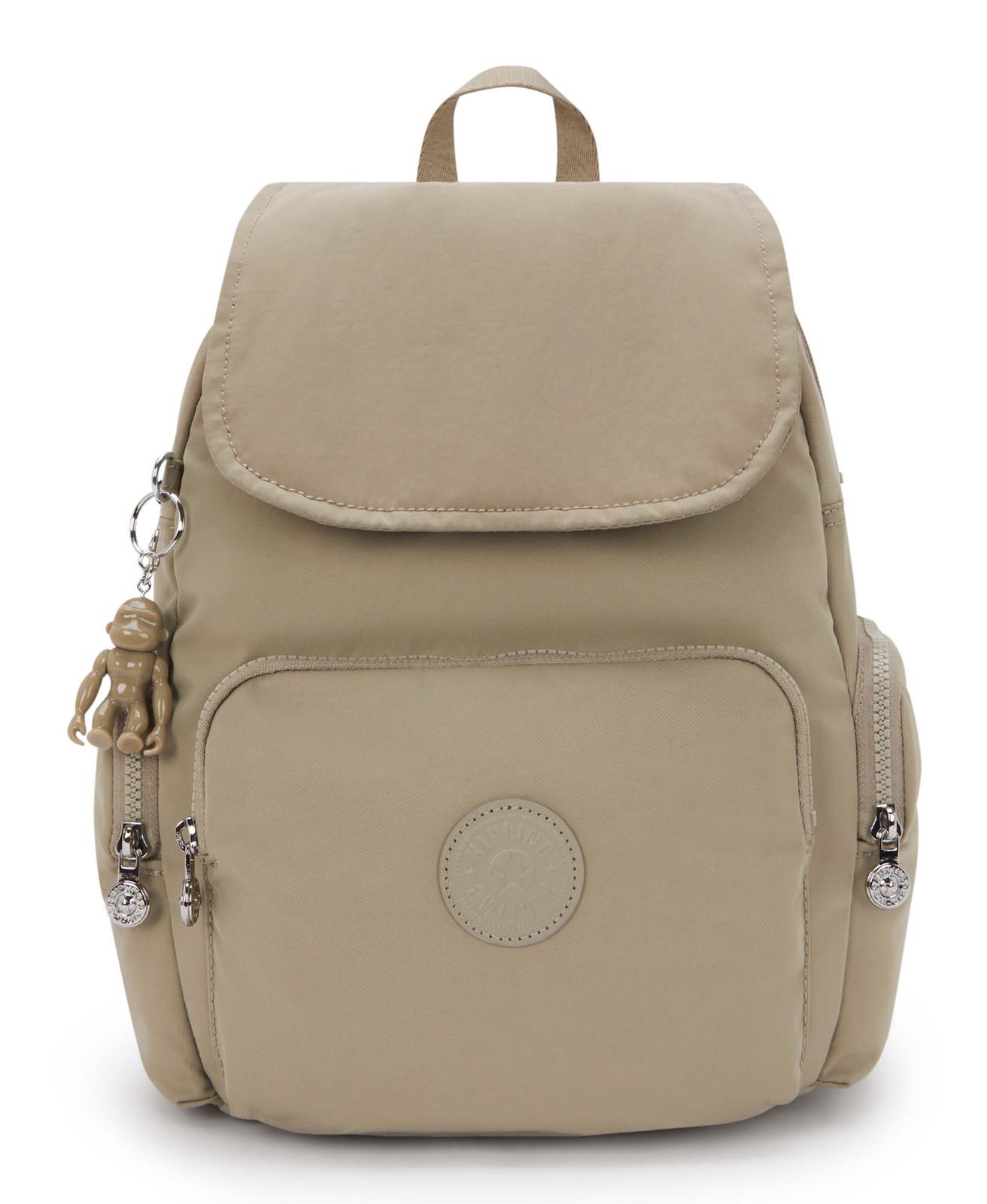 kipling City Zip Backpack S Boho Tan