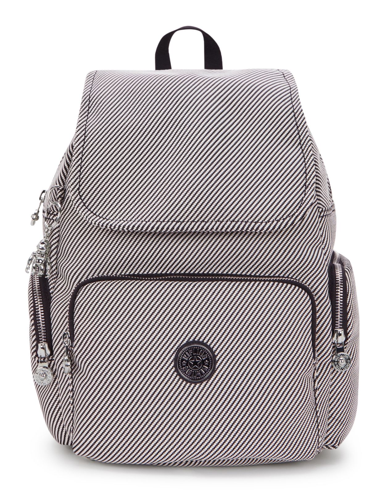 kipling City Zip Small Backpack Diagonal Jq