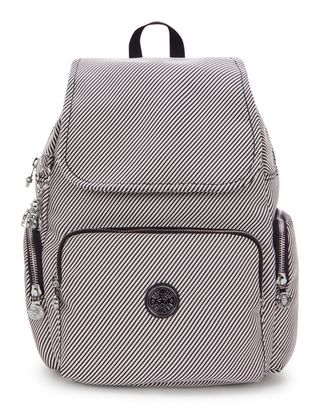 kipling City Zip Small Backpack Diagonal Jq