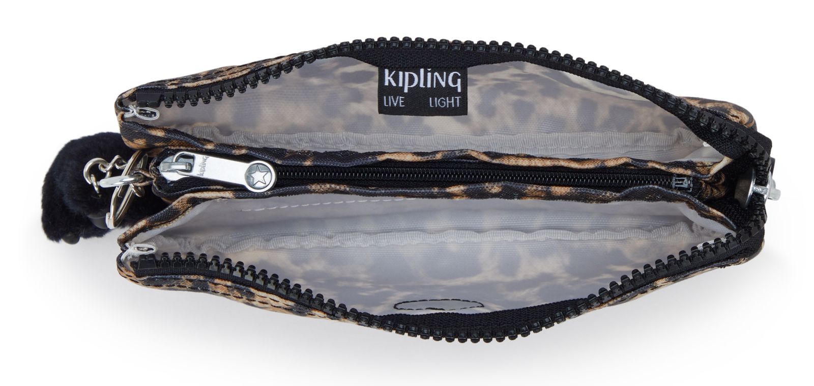 kipling Basic Print Creativity Pouch L Wild Leopard kipling Basic Print Creativity Pouch L Wild Leopard
