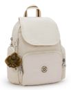 kipling Basic City Zip Mini Backpack Soft Sand