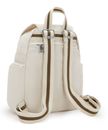 kipling Basic City Zip Mini Backpack Soft Sand