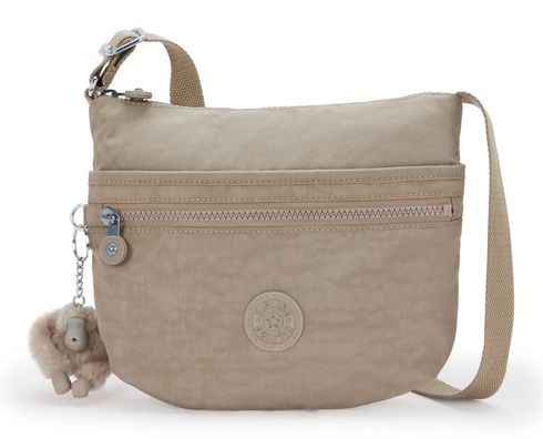 kipling Basic Eyes Wide Open Arto S Small Crossbody Soft Taupe