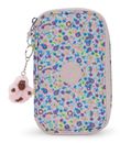 kipling Back To School 50 Pens Pencase M Digi Flower Prt