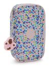 kipling Back To School 50 Pens Pencase M Digi Flower Prt