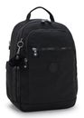 kipling Seoul Cabin Travel Backpack Black Noir