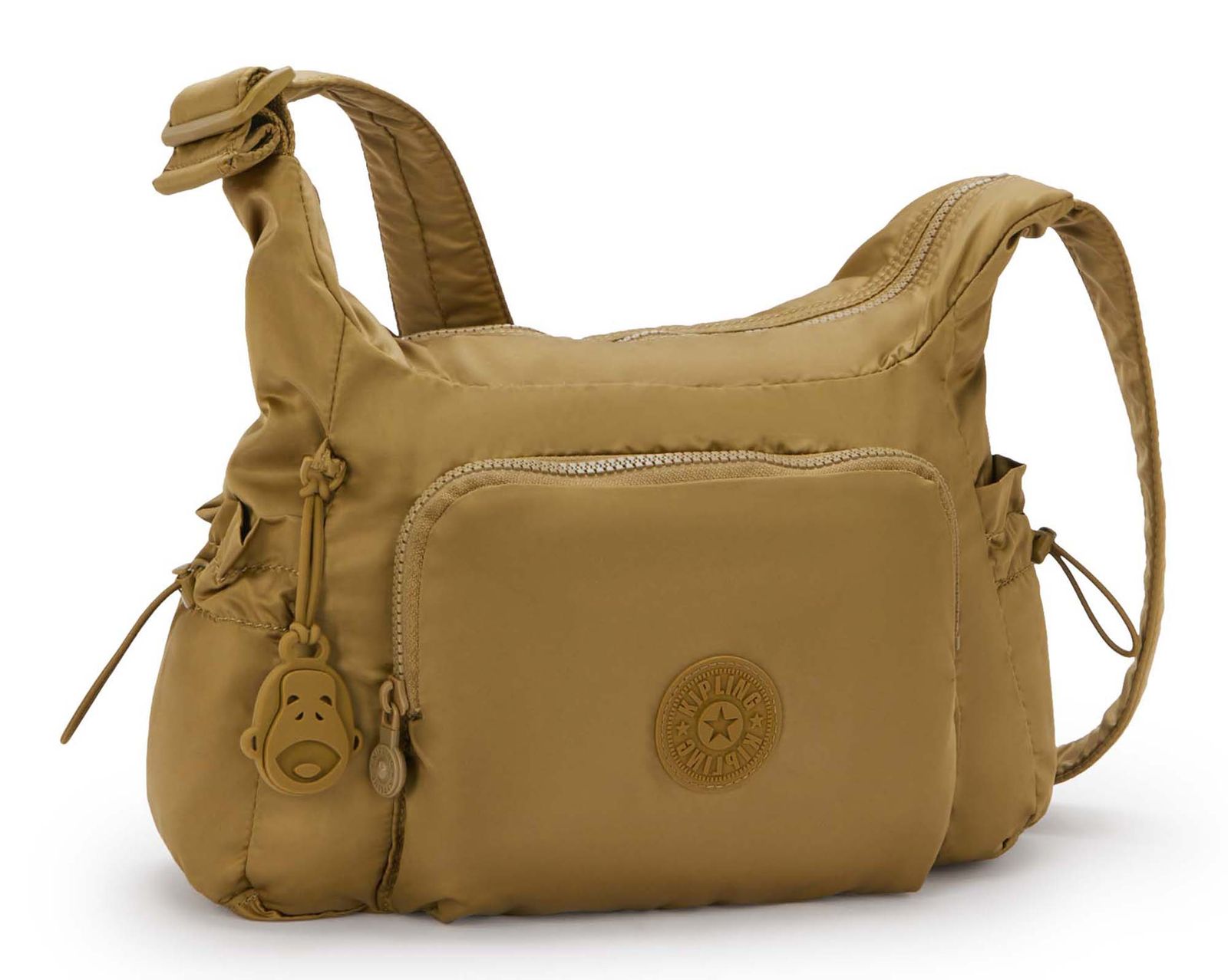 kipling Gorilla Girlz Gabbie Shoulderbag Goldish Brown kipling Gorilla Girlz Gabbie Shoulderbag Goldish Brown