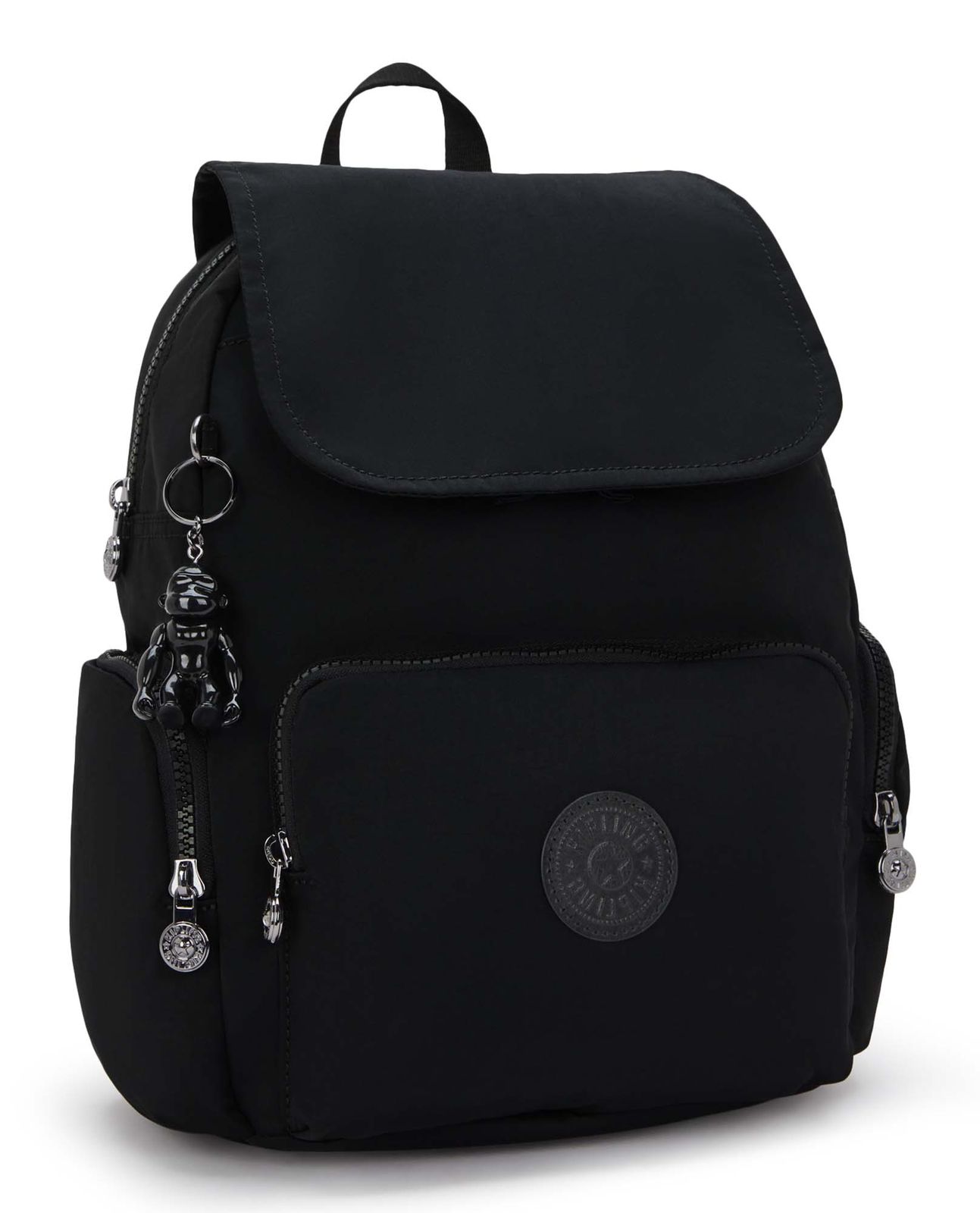 kipling City Zip Backpack S Infinite Black kipling City Zip Backpack S Infinite Black