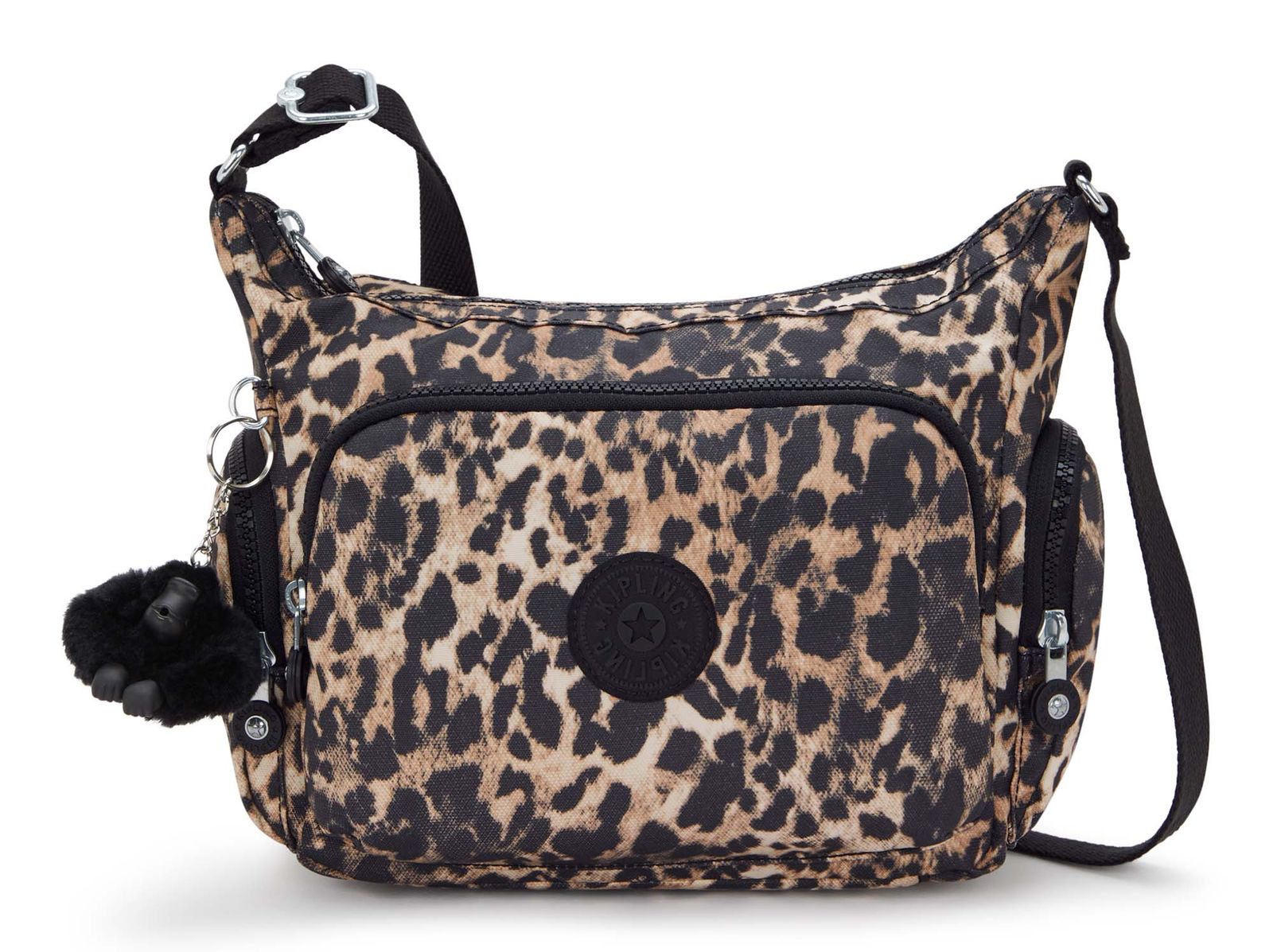 kipling Basic Gabb Crossbody S Wild Leopard
