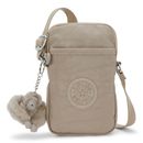 kipling Classic Tally Phone Bag Soft Taupe