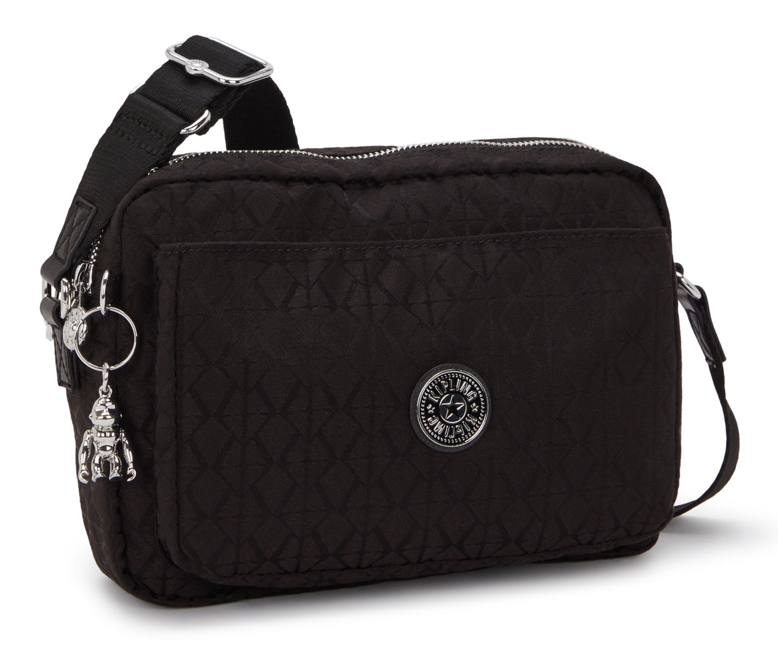 kipling Abanu Crossbody Bag M Noir Sign Jq kipling Abanu Crossbody Bag M Noir Sign Jq