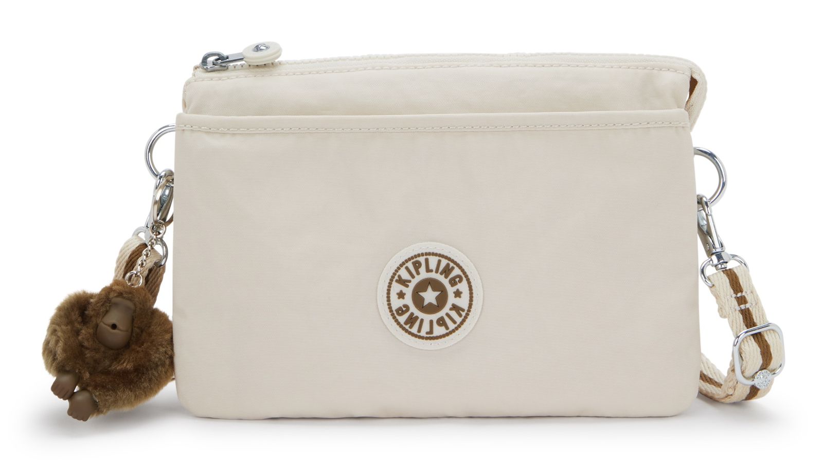 kipling Riri Small Crossbody Soft Sand